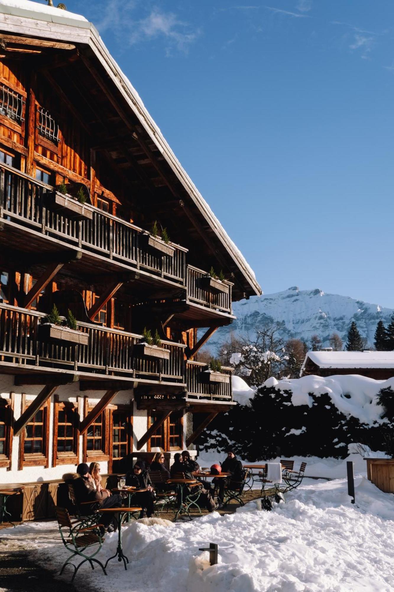 Hotel La Ferme Du Golf Megève Zewnętrze zdjęcie